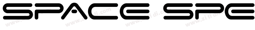 Space Speed Font字体转换